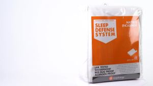 HOSPITOLOGY PRODUCTS Pillow Encasement- Zippered Bed Bug Dust Mite Proof Hypoallergenic - Sleep Defense System - Standard - Waterproof - Set of 2 - 20" H x 26" W