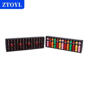 [COD]🔥🔥🔥ZTOYL Math Learning Tool For Children Portable Chinese 13 Digits Column Abacus Arithmetic Soroban Calculating Counting