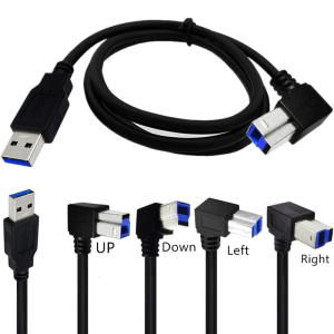Super speed USB3.0 CableUSB-A Male to USB-B3.0 Male USB3.0 Type B Cable Replacement Usb3.0 Data Transfer Cord Cable