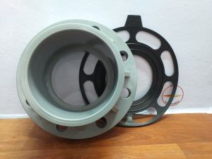 Mặt bích 114 nhựa PVC Bình Minh (Flange)- MB114