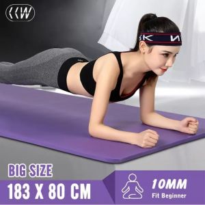 CCW FITNESS NBR Non Slip Yoga Mat - 10MM