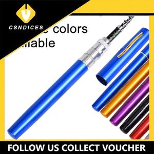 [Csndices] Ultra Short Pocket Rods Steelhead Fishing Rods Small Micro Mini Fishing Rods 1m 1.4m 1.6 Drum Reel Ice Fishing