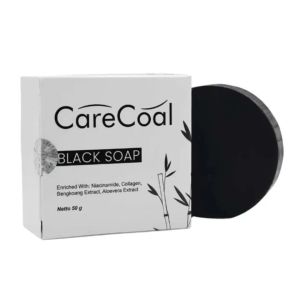 PROMO!! CARECOAL BLACK SOAP -  Sabun untuk menghilang noda hitam bekas luka Dan Jerawat