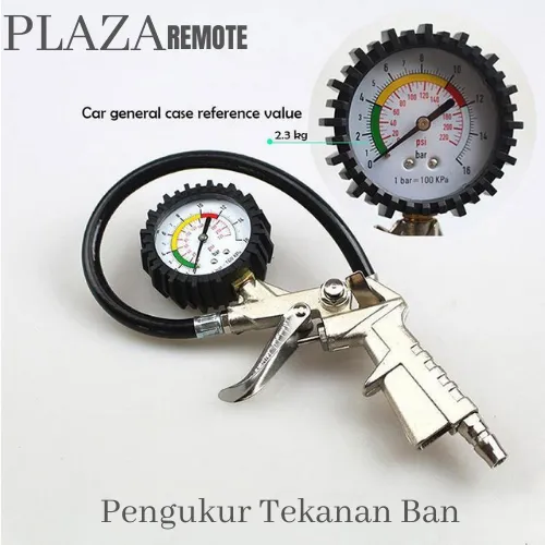 Pengesan Inflared alat pengisi DAN TES TEKANAN angin ban mobil - motor Inflator 3IN1 ...