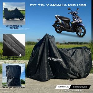 Waterproof Motorcycle Cover for Yamaha Mio i 125/s Taffeta Nylon Fabric Motor Cover by IMMortal Motobag