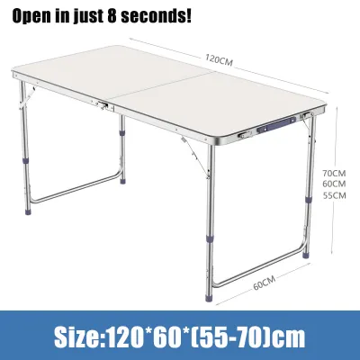 Global Foldable Table Heavy Duty Camping Table Dining set with chair