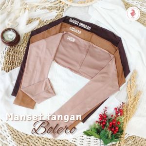 Manset Tangan Bolero / Bolero Lengan Panjang Katun Rayon PE premium