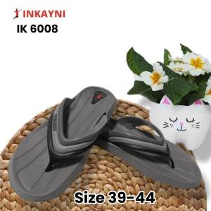 Sandal Jepit Karet Pria Dewasa Yk-6008 Terbaru / Sandal Pria Karet Anti Licin Termurah