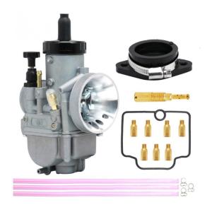 ATV Motorcycle Off Roading Performances Carburetor Kit Easy Install Boosts Fuel Mix Optimization Includes Mounting Parts