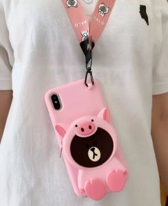 Wallet Cartoon Silicon case Oppo A15 A15S A35 A7 A12 A5S A7 F9 F11 F11pro Vivo Y15A Y15S Y01 Y20 Y20i Y20S Y11S Y12S Y12A Y30 Y50 Y30i Y50i Y11 Y12 Y15 Y17 Realme 5 5i Realme 6 6i  C3 C12 C15 C25 Huawei Y7 Y9 Y9prime