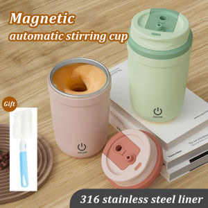 Automatic Self Stirring Mug Coffee Milk Mixing Cup Magnetic Stirring Stainless Steel Electric Blender 400ml2026