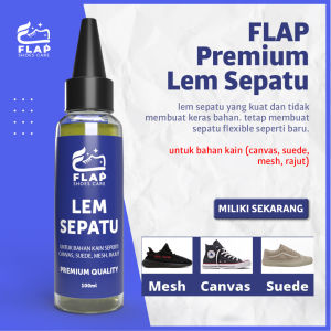 FLAP Lem Sepatu Premium Super Kuat dan Tahan Air 100ml