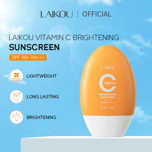 LAIKOU Kem Chống Nắng Làm Sáng Vitamin C 50G Chống Nắng UVA UVB Kem Chống Nắng Làm Sáng