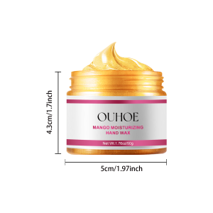 OUHOE Exfoliating Hand Mask Moisturizing Soften Dead Skin Rough Hands Care 50g