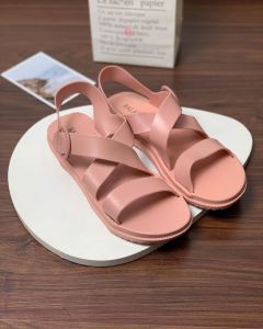 Sandal Jelly Wanita Import Tali Silang Kait BLC 3613