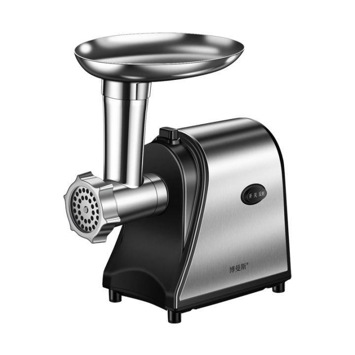 Electric Meat Grinder, Stainless Steel Sausage Stuffer Maker with 2 ...