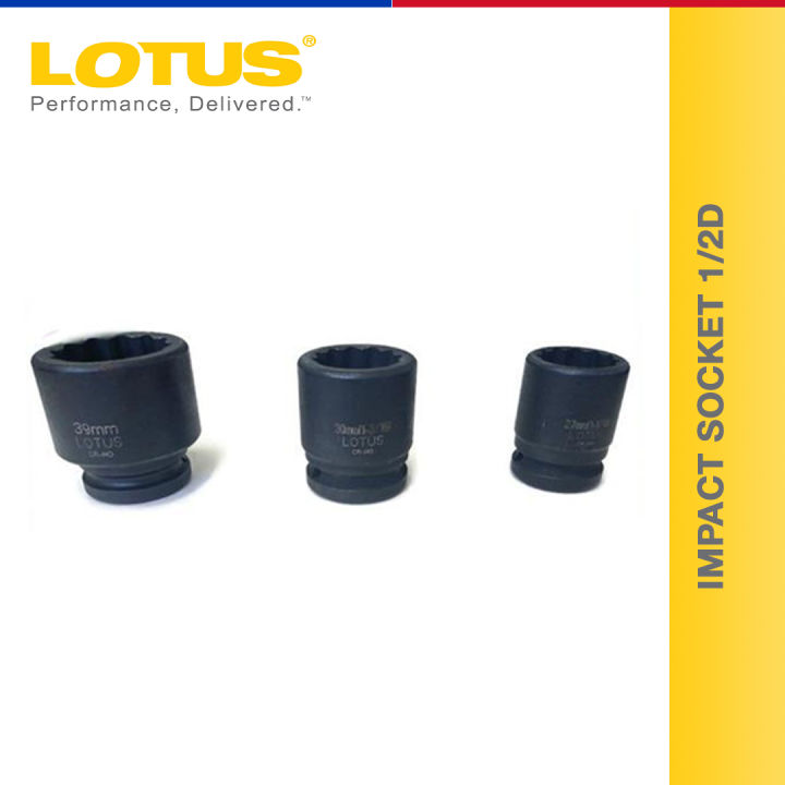 Lotus Impact Deep Socket 10MM 1/2D | 3/4D - Hand Tools | Ratchets ...
