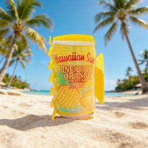 Cute Hairpin Hawaiian Juice Jar Hair Claw Large Size Cartoon Plastic Shark Clip Colorful Large Beverage Can Hair Clip Summer