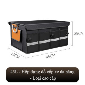 Hộp đựng đồ cốp xe ô tô MYT túi đựng đồ để cốp xe đa năng có thể gấp gọn thùng đựng đồ ô tô