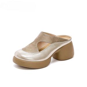 Free Shipping 2026 Spring/Summer New Collection: Slip-On Thick-Soled Platform Sandals For Everyday Comfort And Versatility