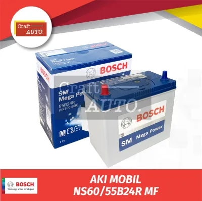 Aki Mobil Toyota Rush NS60 / 55B24R MF Bosch