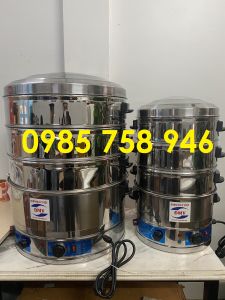 Nồi hấp hải sản cá tôm ghẹ gà ủ muối nguyên con size 47 có cảnh báo chống cháy