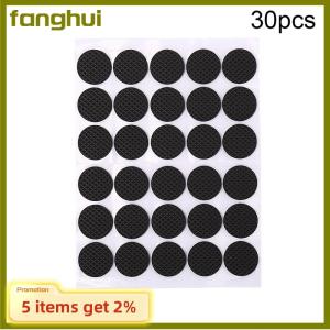 fanghui แผ่นรองขาเก้าอี้เฟอร์นิเจอร์มีกาวในตัว48X แผ่นรองขาโต๊ะวางพื้น