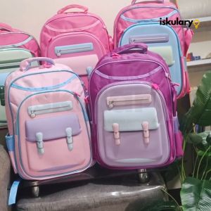 Hero Blue School Bag Grade 4-8 Waterproof Backpack 5D Japanese Style 16" Laptop Bag w/ Pencil Case