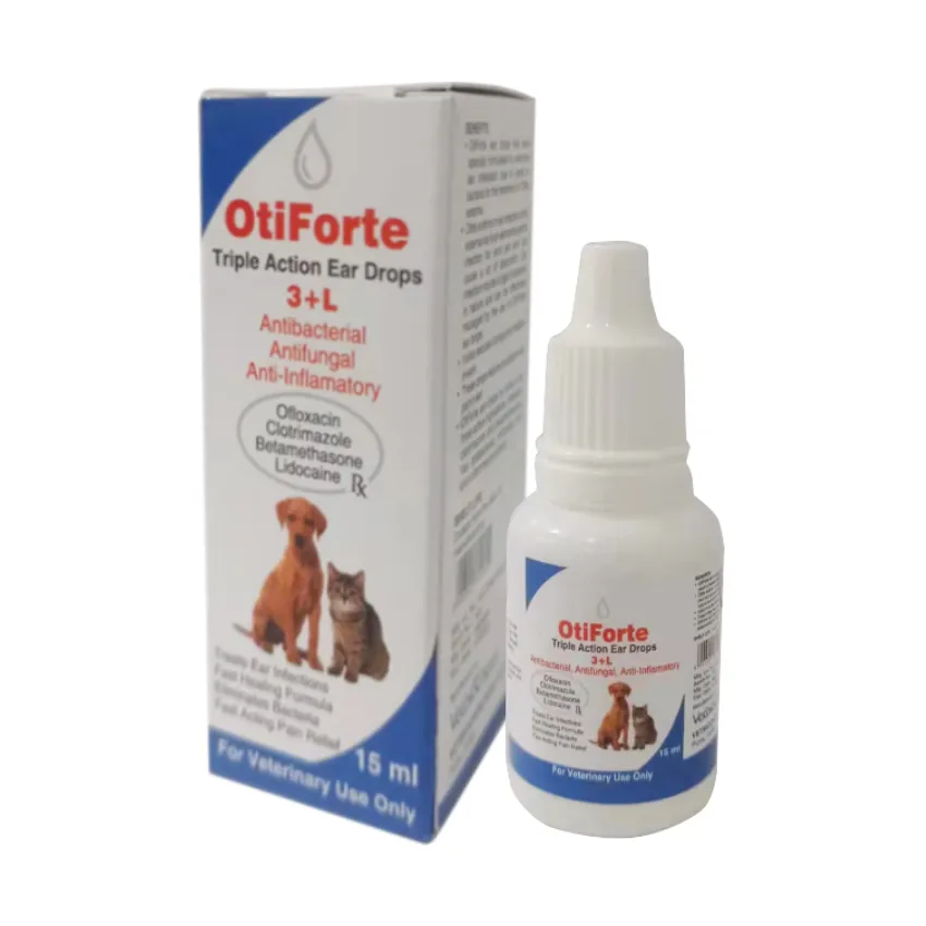 Otiforte Triple Action Ear Drops Antibacterial Pet Ear Drops 15ml Lazada PH