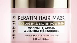ELLA BELLA ®   Keratin Hair Mask – Deep Conditioning Hair ment & Hair Repair Mask for Dry Damaged Curly and Color-ed Hair – Hydrating Deep Conditioner for Softness Shine & Growth
