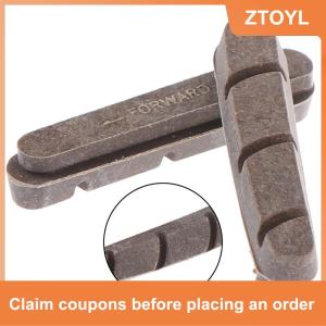 【ZTOYL】 Đường xe đạp phanh Carbon bánh xe phanh Pads Cork phanh pade bánh xe Pads Carbon rim