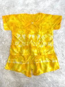 ชุดเซ็ตเด็ก (เสื้อ+กางเกง )ชุดมัดย้อมเกรดพรีเมี่ยม ใส่ได้ทั้งหญิงและชาย ผ้านุ่มลื่น บางเบา ใส่สบาย ไม่บาดผิว