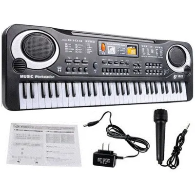 [HCM]Đàn Organ MQ 61 phím Cho Bé Yêu Có Mic Cổng sạc Âm Thanh Chất Lượng