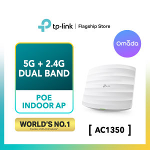 TP-Link AC1350 Dual band Gigabit Wireless MU-MIMO Mesh Ceiling Mount Access Point EAP225