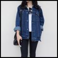 Jaket Denim Pria Biowash – Original Kualitas Premium, Tahan Lama, Stylish & Mewah Kekinian. 