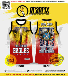 The Fraternal Order of Eagles on Fire Singlet Full Sublimation CUSTOMIZE Kuya Name