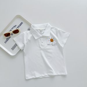 Bộ cộc tay bé trai Kangmin kids áo cộc polo cho bé bé trai xuất xịn QATEA09 size từ 6-27kg