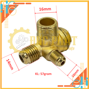 Van 1chiều bằng Atemon ren16/14/10 máy nén khímáy bơm hơi không dầu 550/600/750/800WVAN1C600A1