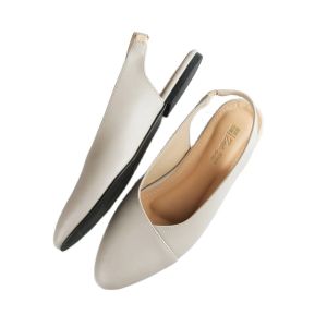 SIZE 35-45 Mules Flatshoes | Sepatu Wanita Bustong STRAP Belakang Wanita Pesta