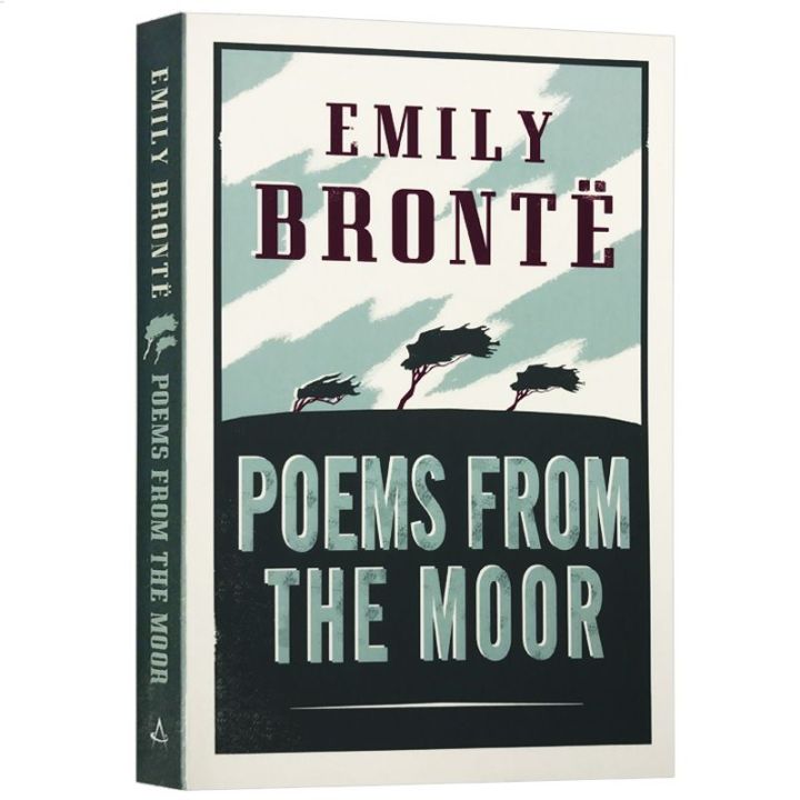 Emily Bronte poetry English original version of Poems from the moor collection genuine literature books