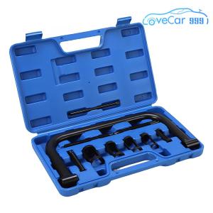 10pcs A Set Engine Valve Spring Dismounting Pliers Valve Spring Compressor Set for Auto Repair Without Disassembly