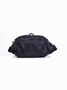 Mens Waterproof Sling Bag Crossbody Chest Pack Large Capacity Nylon Waist Bag Multifunctional Casual Sport Shoulder Bag with Phone Pocket