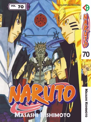 Vol. 70 BM Komik Naruto Japanese Manga BM Malay Bahasa Melayu Version Physical Book Hardcopy