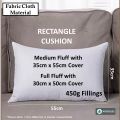 [SG Stock] WOODLES Sofa Cushion Insert Square Rectangle Pillow Filling for 50x50cm 60x60cm 35x55cm★Local Shipping and Support. 