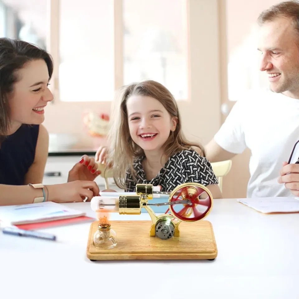 KBBABJ Zinc alloy Stirling Engine Motor Model Technology