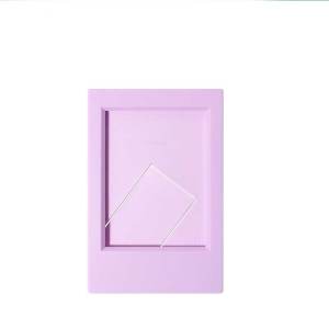 【Bella Room】 3-inch Mini Classic Stand Photo Frame Desktop Decor Photocard Holder Creative Vertical Display Frame