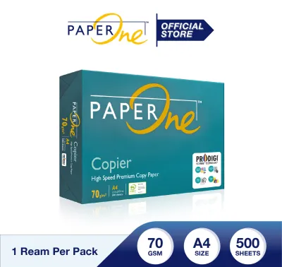 กระดาษถ่ายเอกสาร PaperOne A4 70 แกรม / 1 รีม 500 แผ่น