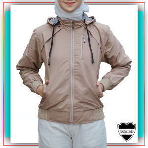BLESSHER Jaket Motor Wanita Model SAHARA Bahan Parasut Taslan Anti Air Bayar Ditempat COD Terlaris