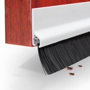 [จัดส่งในกทม]PVC แปรงซีล แถบขอบประตูด้านล่าง แถบกันเสียงและกันฝุ่น ประตูโรงแรม แถบกันแมลง ตะเข็บประตู แถบปิดประตู เกณฑ์กันน้ำและกันลม