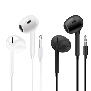 3.5mm Earphones Cord Earphone Headphones Corded Headset in Ear Heavy Bass Earbud Noise Isolating Earpieces for Phones